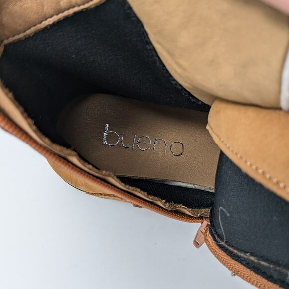 Bueno Women's 6.5 Boots Leather Teddy Tobacco Lined Zip New NWT Winter EUR 37 - Picture 9 of 13